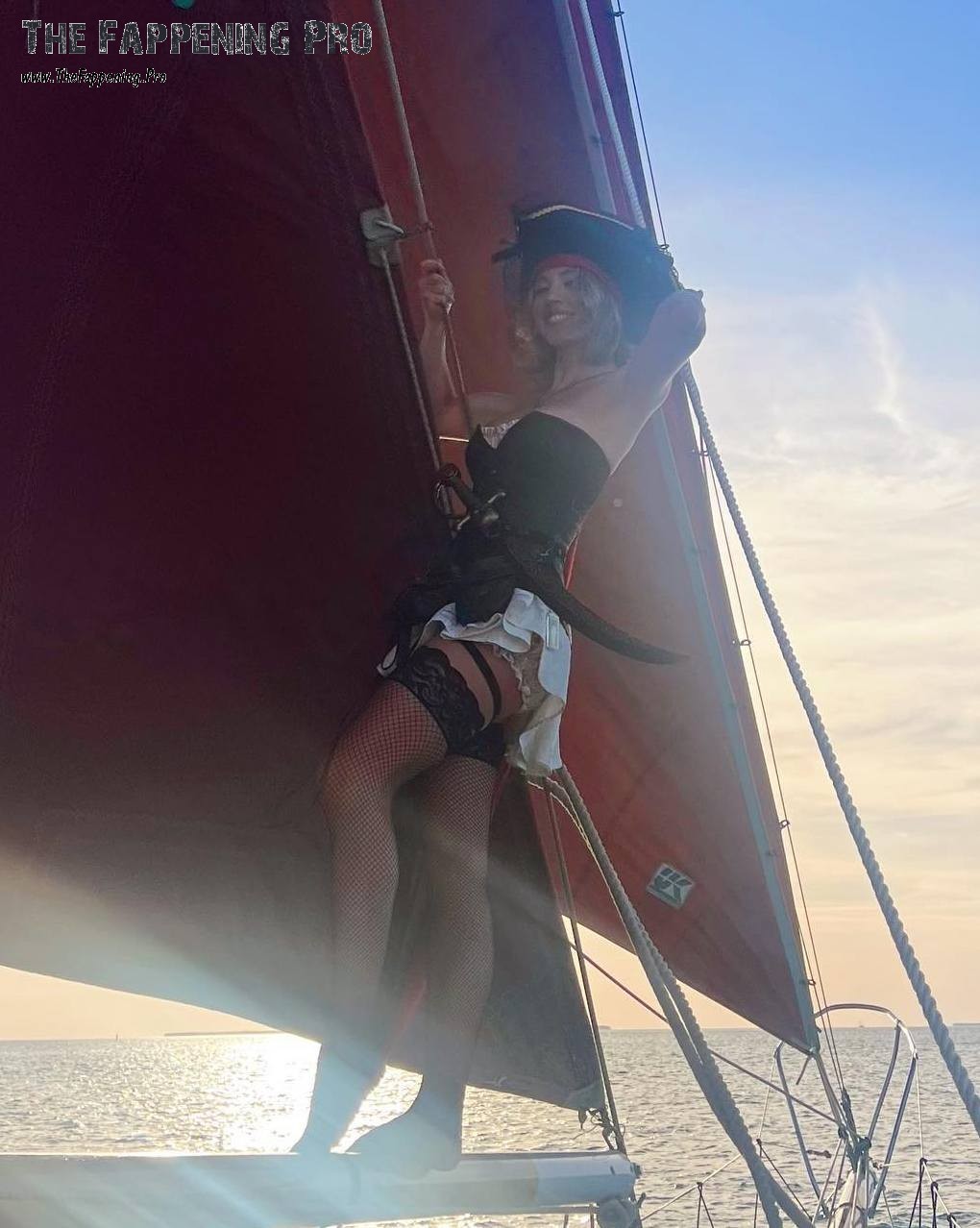 Sydney Sweeney Sexy Pirate