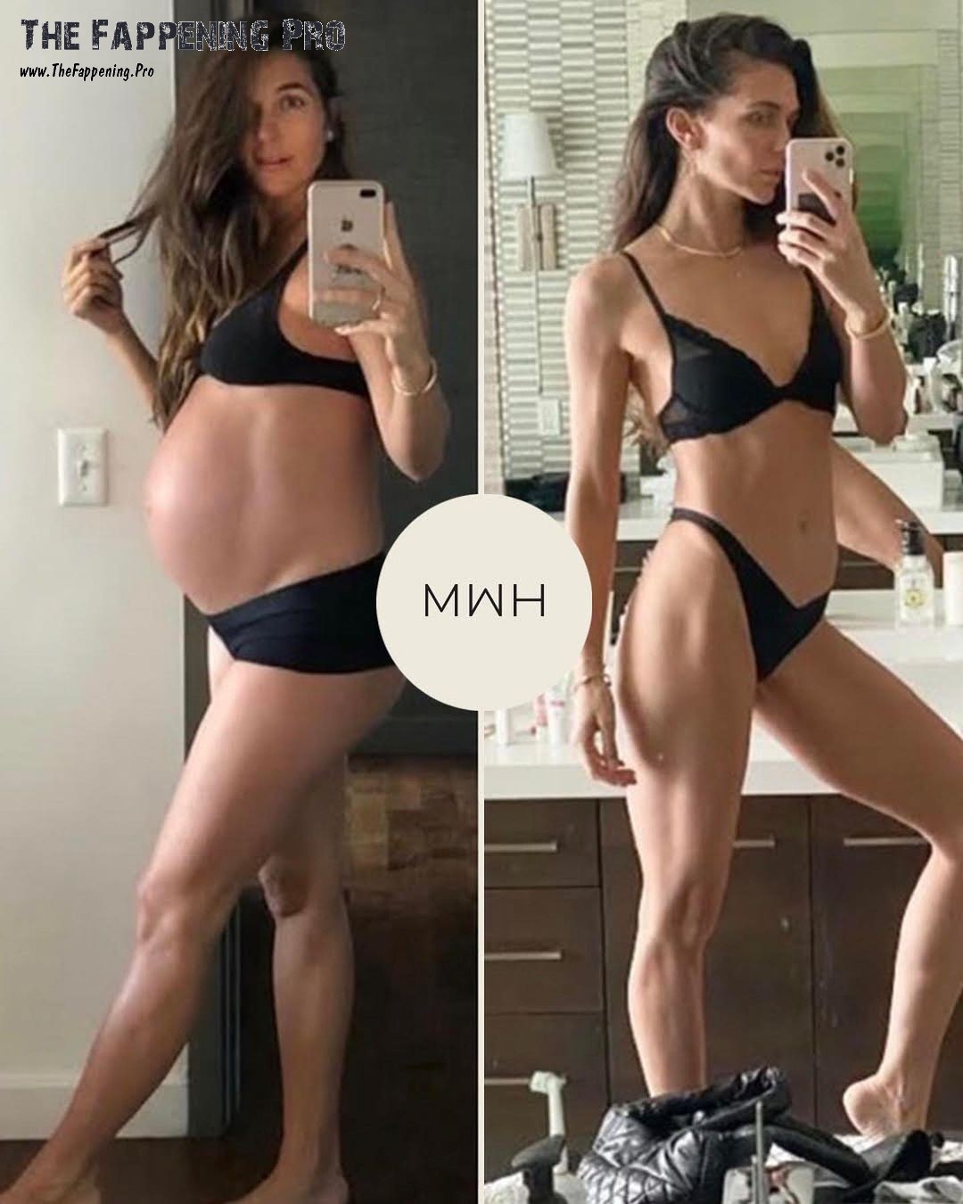 Melissa Wood-Tepperberg Pregnant Before And After