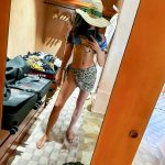 Irina Shayk Barefoot Selfie