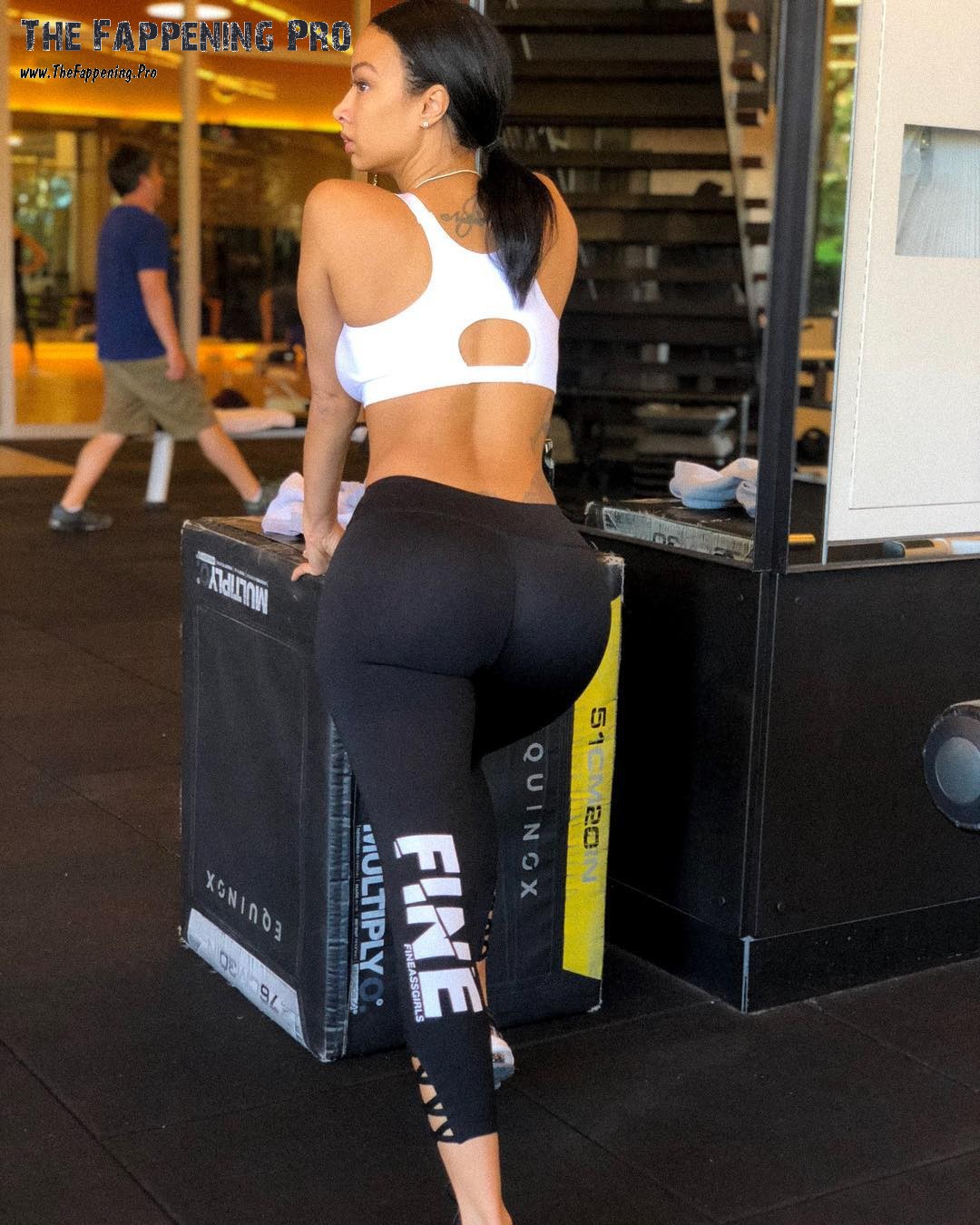 Draya Michele Tight Ass In Leggings