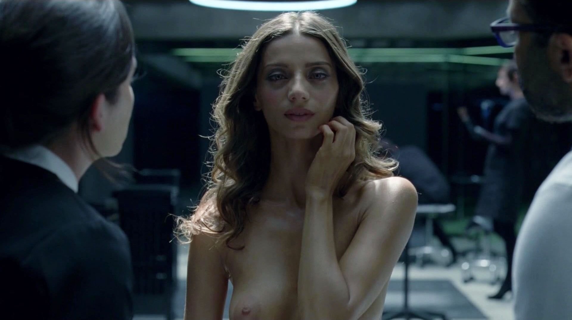 Angela Sarafyan Nude in WestWorld