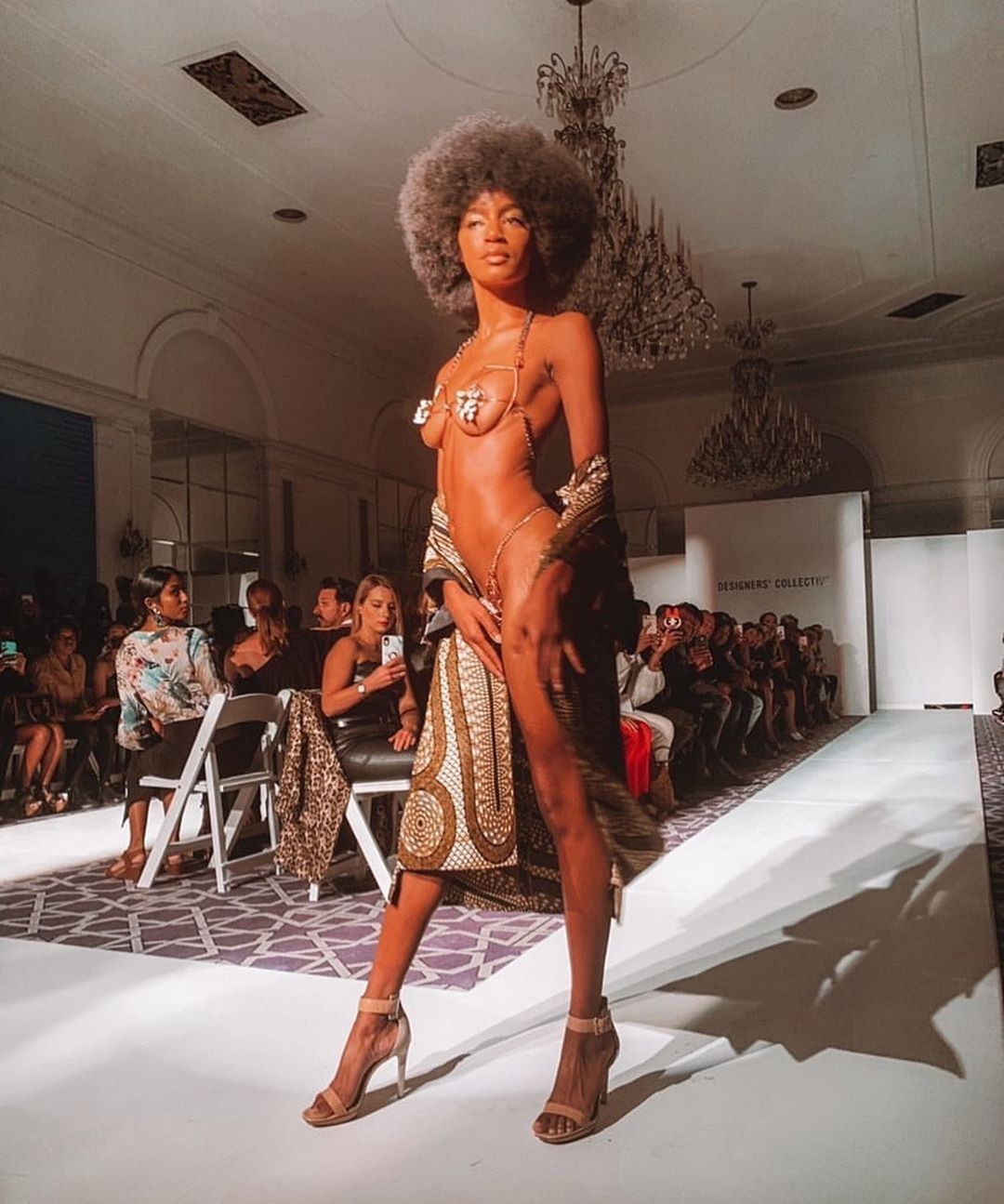 Ebonee Davis Nude Catwalk