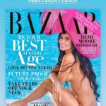 Demi Moore Naked for Harper's Bazaar