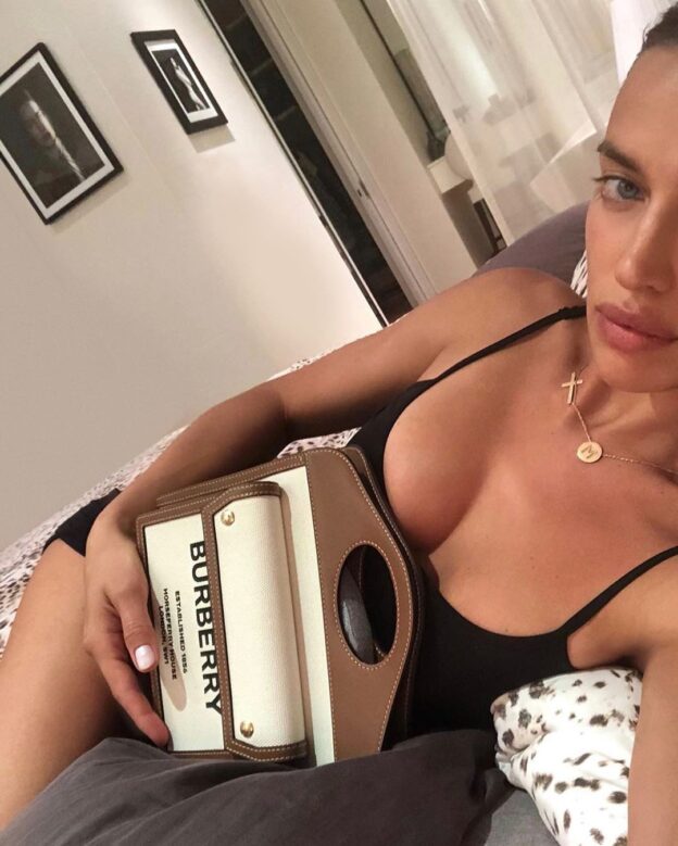 Irina Shayk Posted A Sexy Selfie In Lingerie (4 Photos)