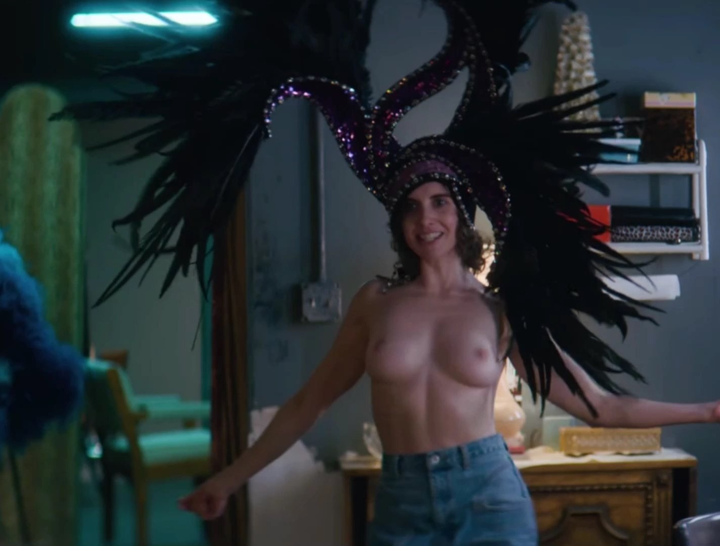 Alison Brie Topless