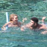 Katie Price Topless Swimming With Son (11 Pics)