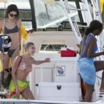 Kendall Jenner And Hailey Bieber Sexy Bikini in Jamaica
