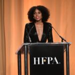 Kerry Washington Sexy at HFPA's Annual Grants Banquet in Beverly Hills