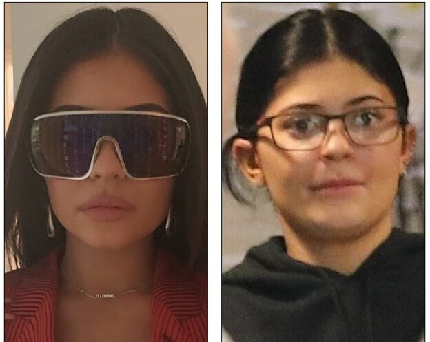 Kylie Jenner Sexy Nerd Style (6 Photos)