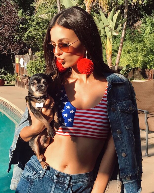 Victoria Justice Sexy 4th of July (Photo & Video)