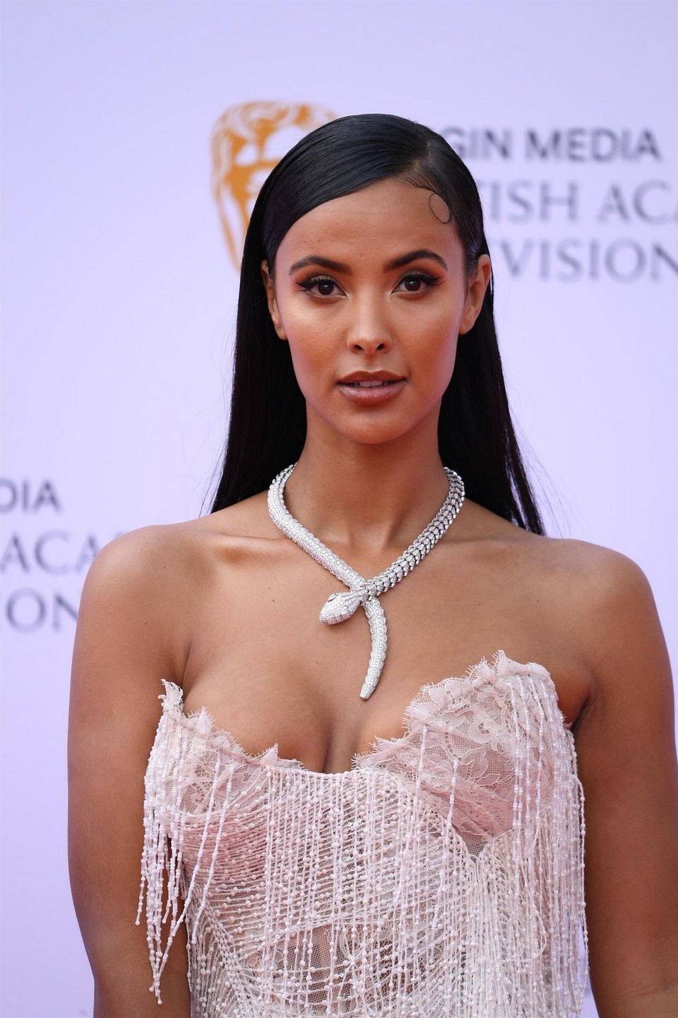 Exhibited Maya Jama Tits in Public