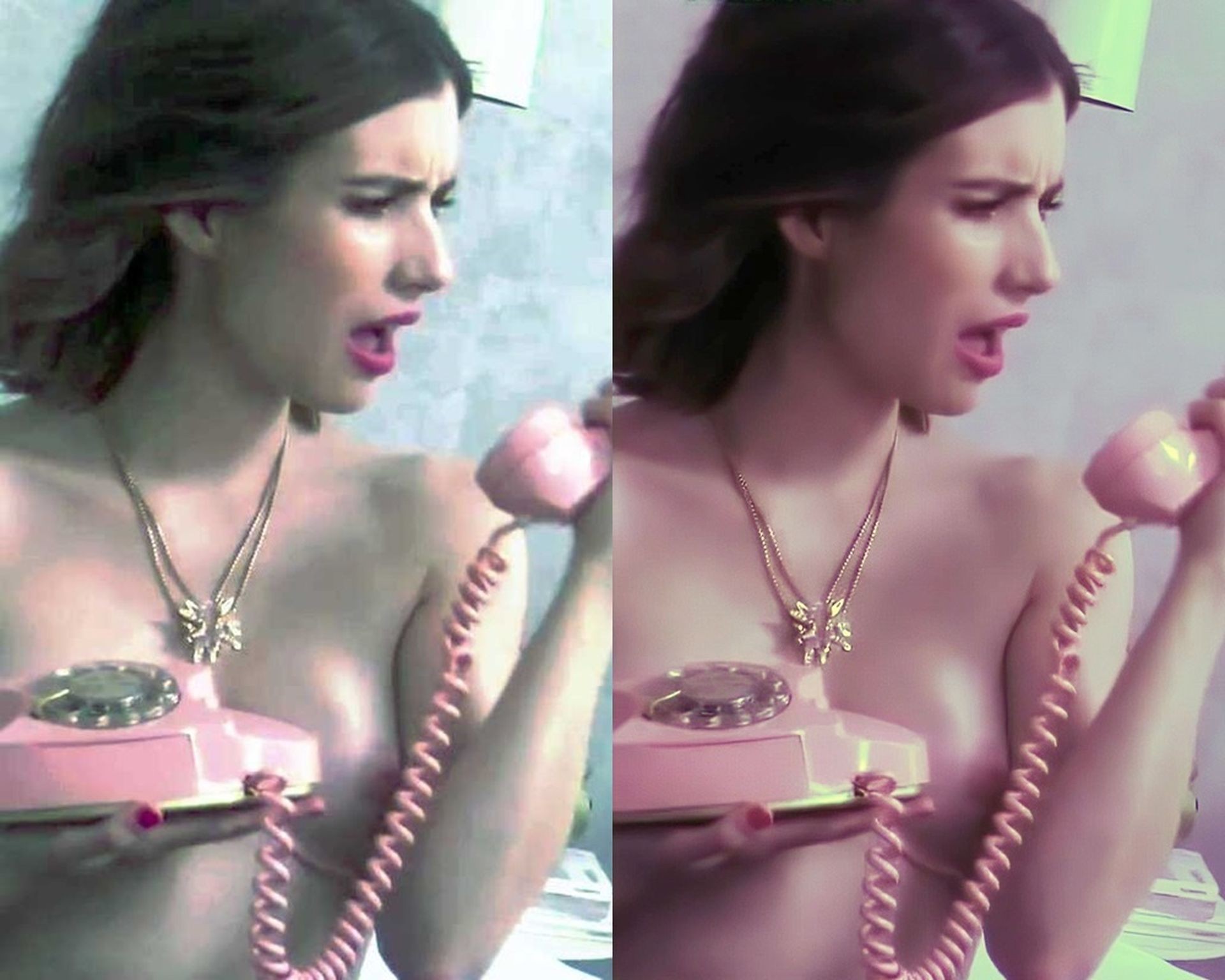 Emma Roberts Topless