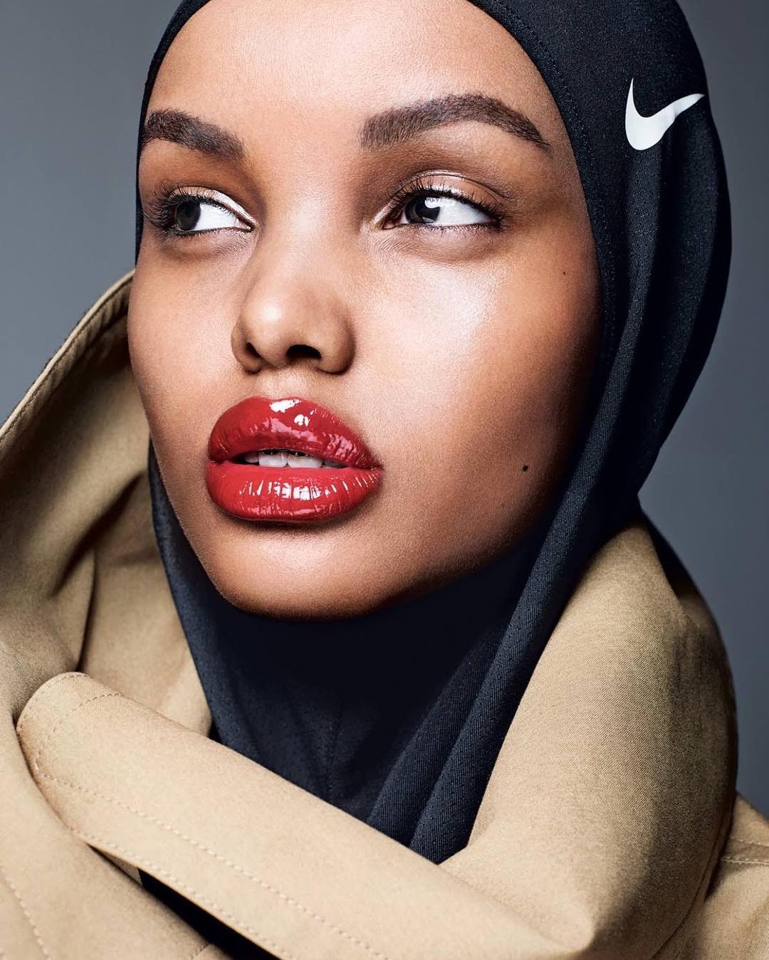 Halima Aden for Nike