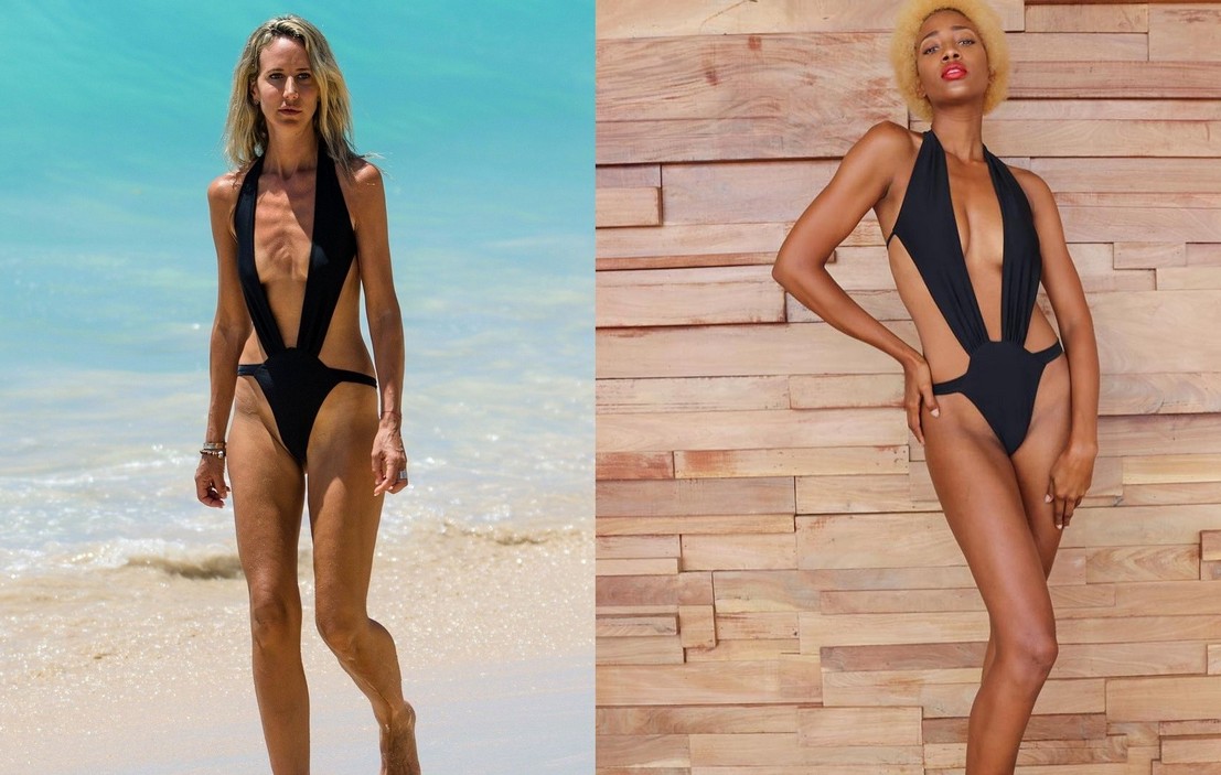 Lady Victoria Hervey in a Ladyshipswim