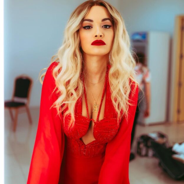 Rita Ora Sexy In Red