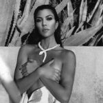 Kourtney Kardashian Topless Covered | #The Fappening