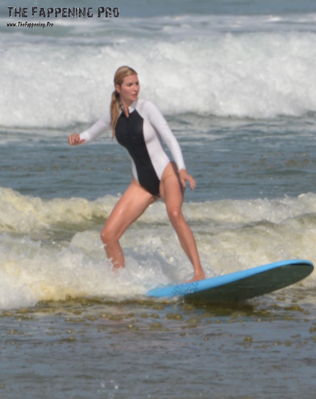 Ivanka Trump Barefoot Surfer