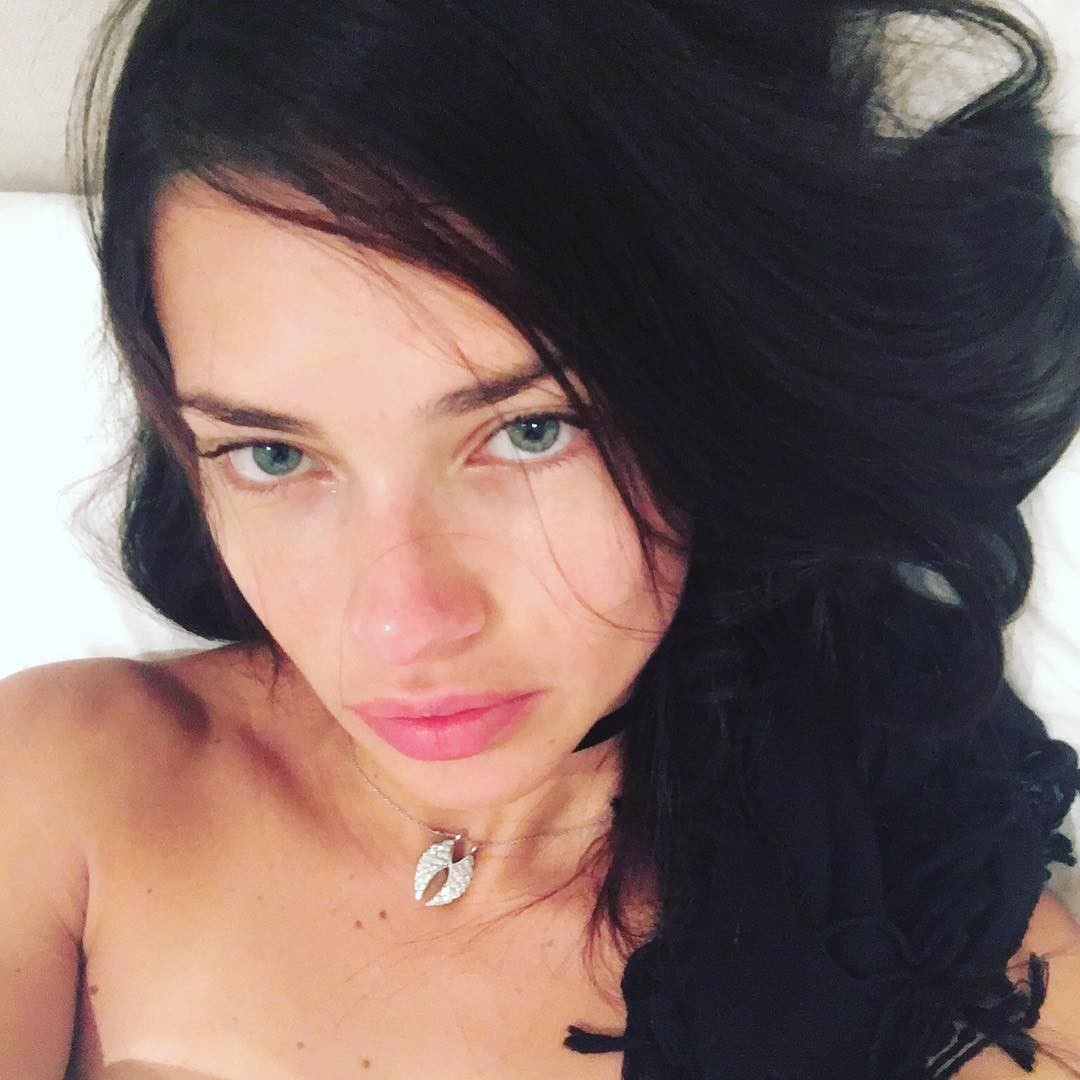 Adriana Lima Nude Topless Photos