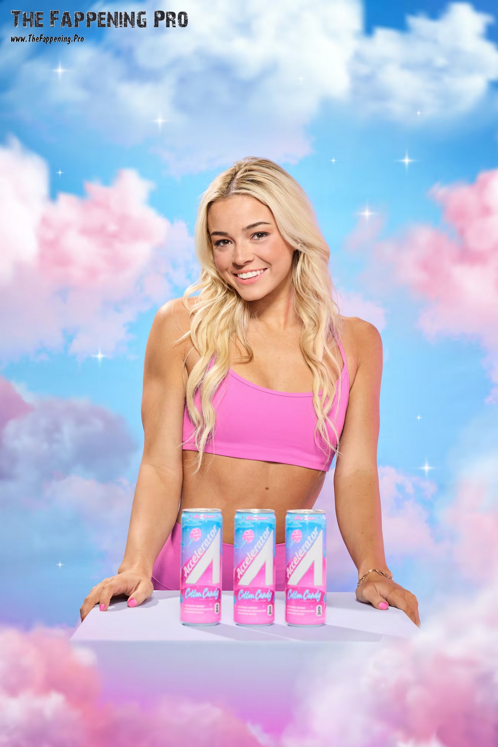 Olivia Dunne Sexy In Pink