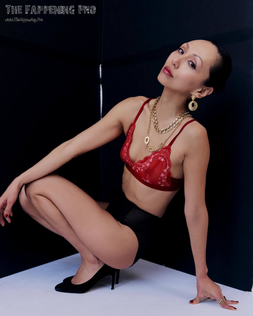 Linda Park Sexy In Glen Dandridge Jr Photoshoot
