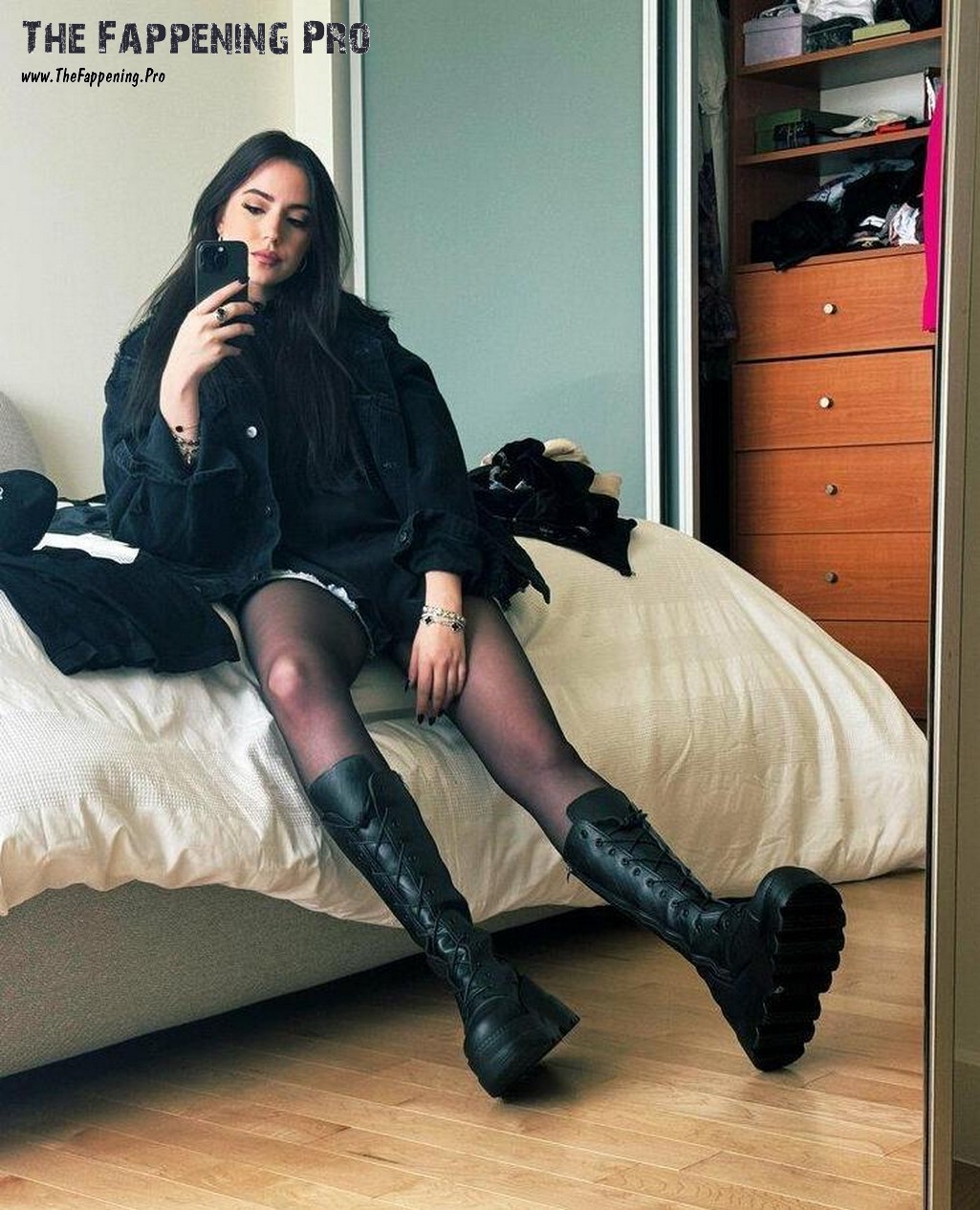 Ashley St Clair Sexy In Pantyhose