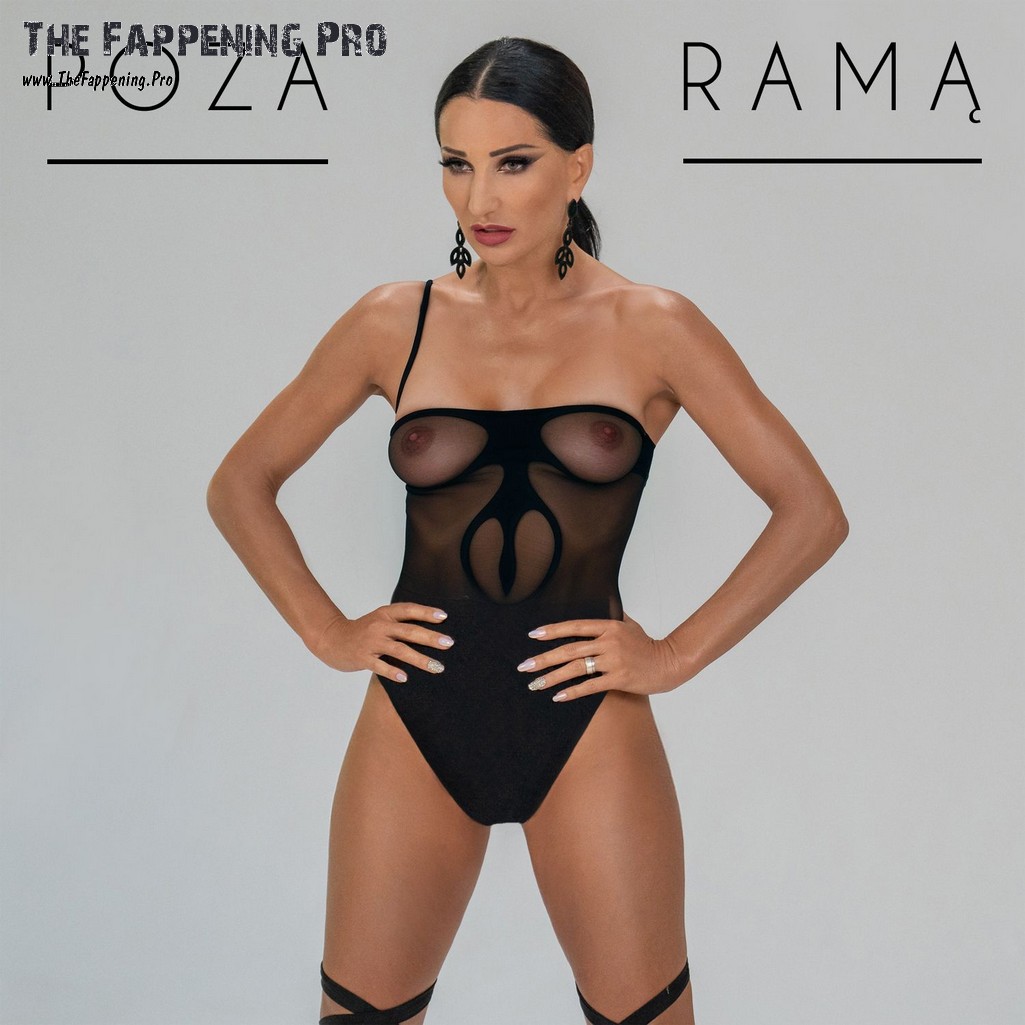 Justyna Steczkowska See Through Nudity