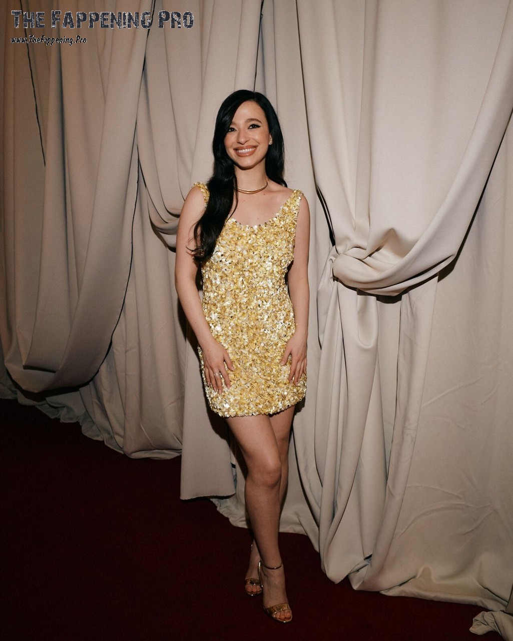 Mikey Madison Sexy Legs In Dress