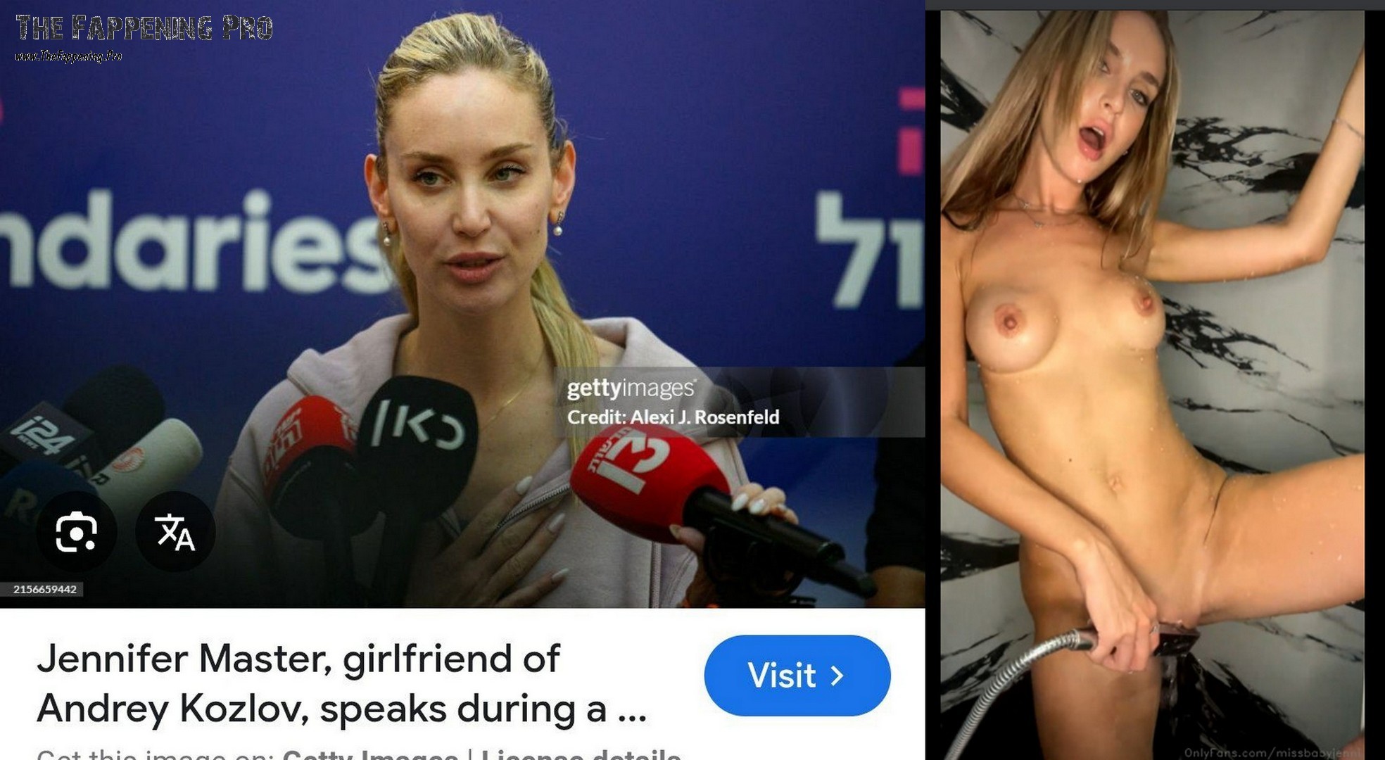 Jennifer Master Nude Israel Hostage's Girlfriend