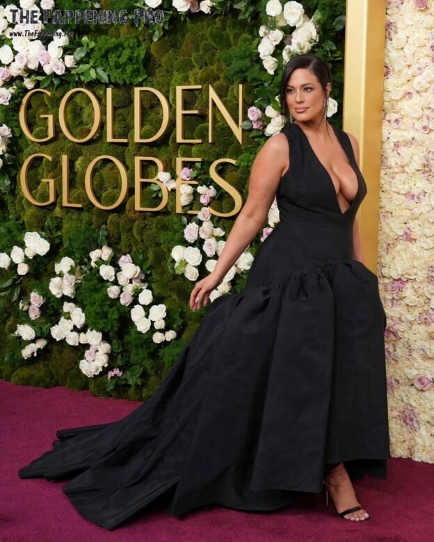 Ashley Graham At 82nd Annual Golden Globe Awards in Beverly Hills 1/5/2025