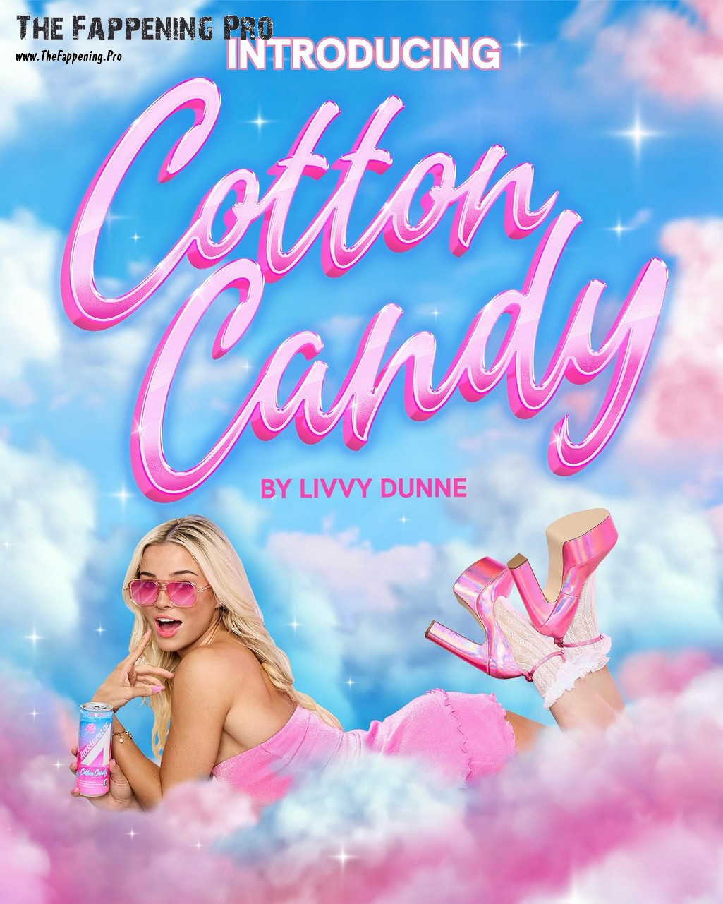 Olivia Dunne Sexy For Cotton Candy from Accelerator Energy Drinks