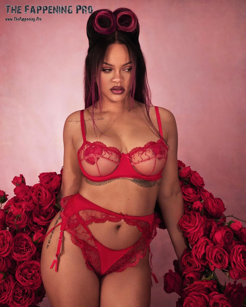 Rihanna See Through Nudity