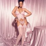 Rihanna Sexy In Savage x Fenty's Bridal Collection 2025