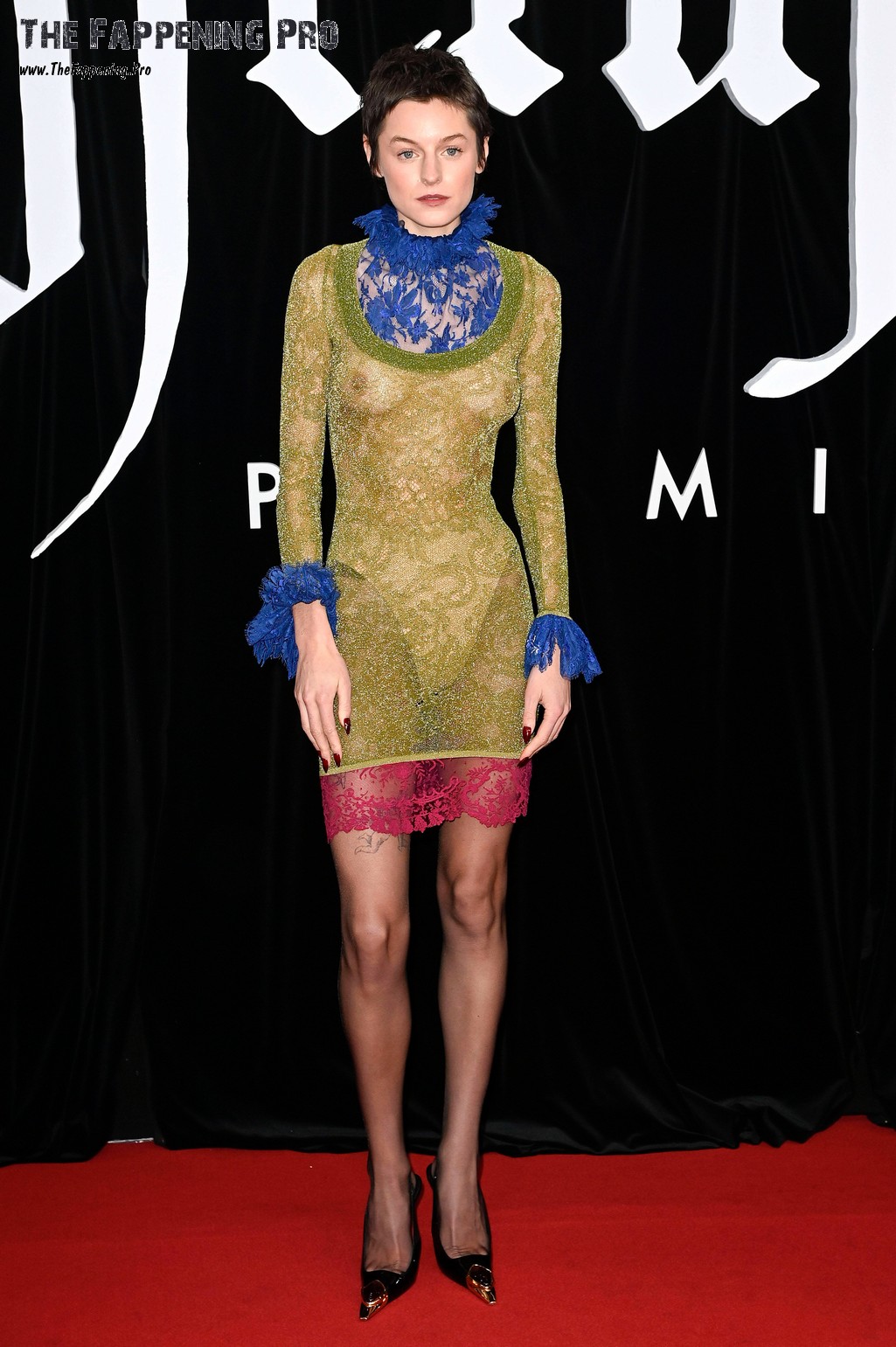 Emma Corrin See Through Nudity In Berlin