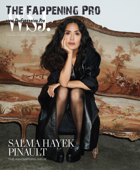 Salma Hayek In Wall Street Journal November 2024