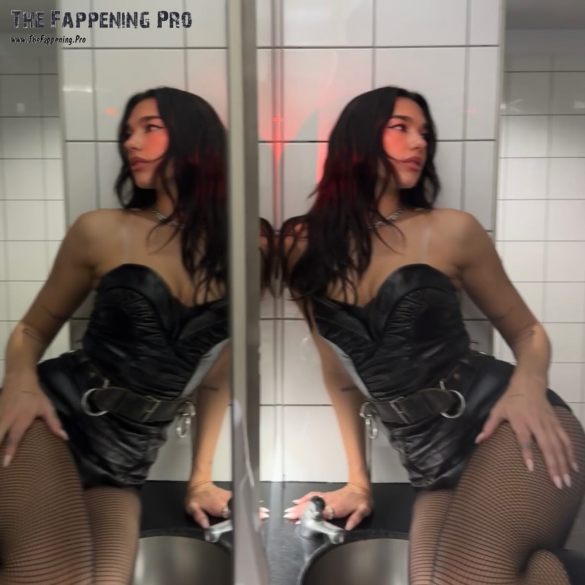 Dua Lipa Sexy In Mirror