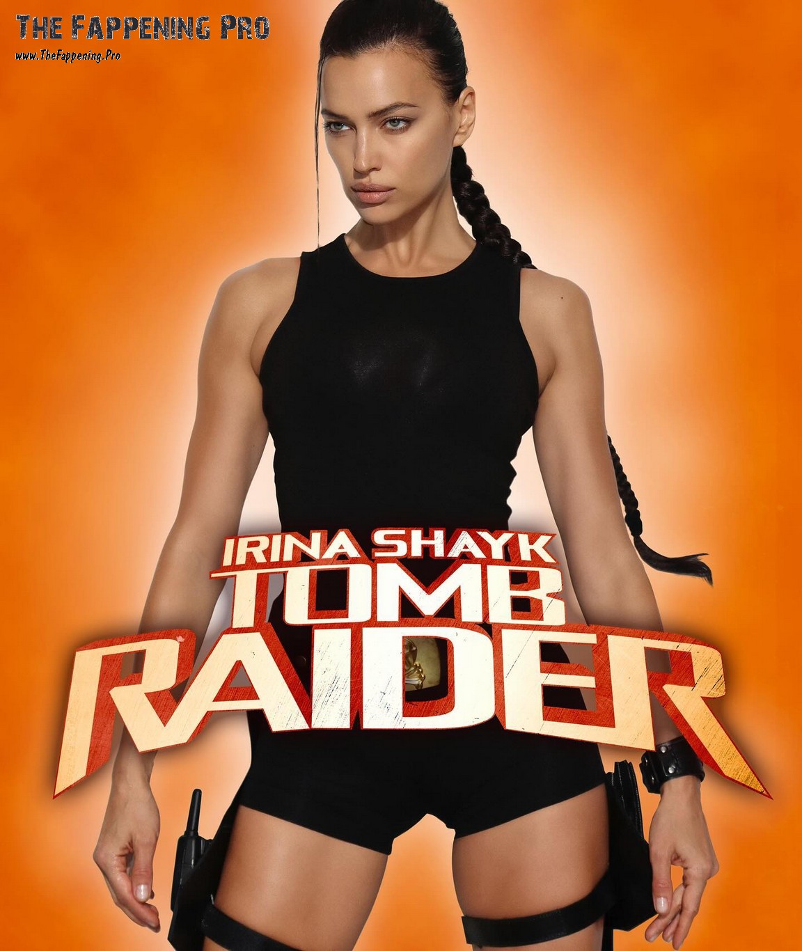 Irina Shayk Lara Croft Cosplay