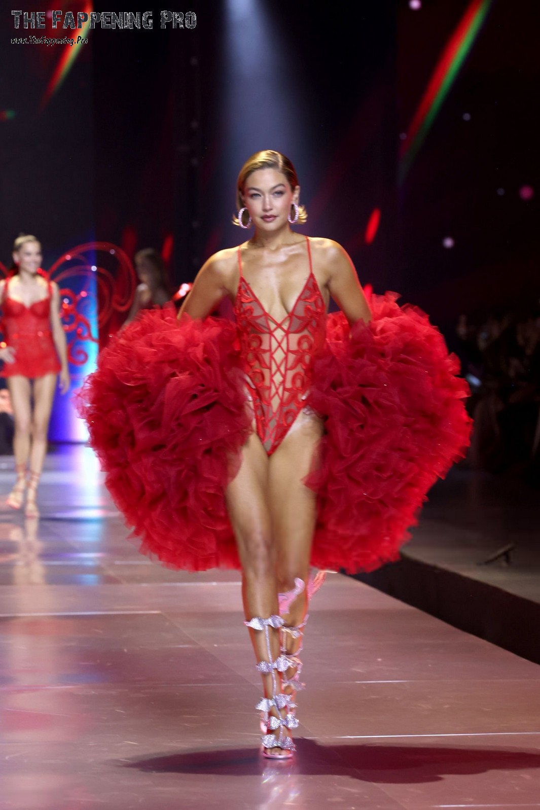 Gigi Hadid See Through Nudity