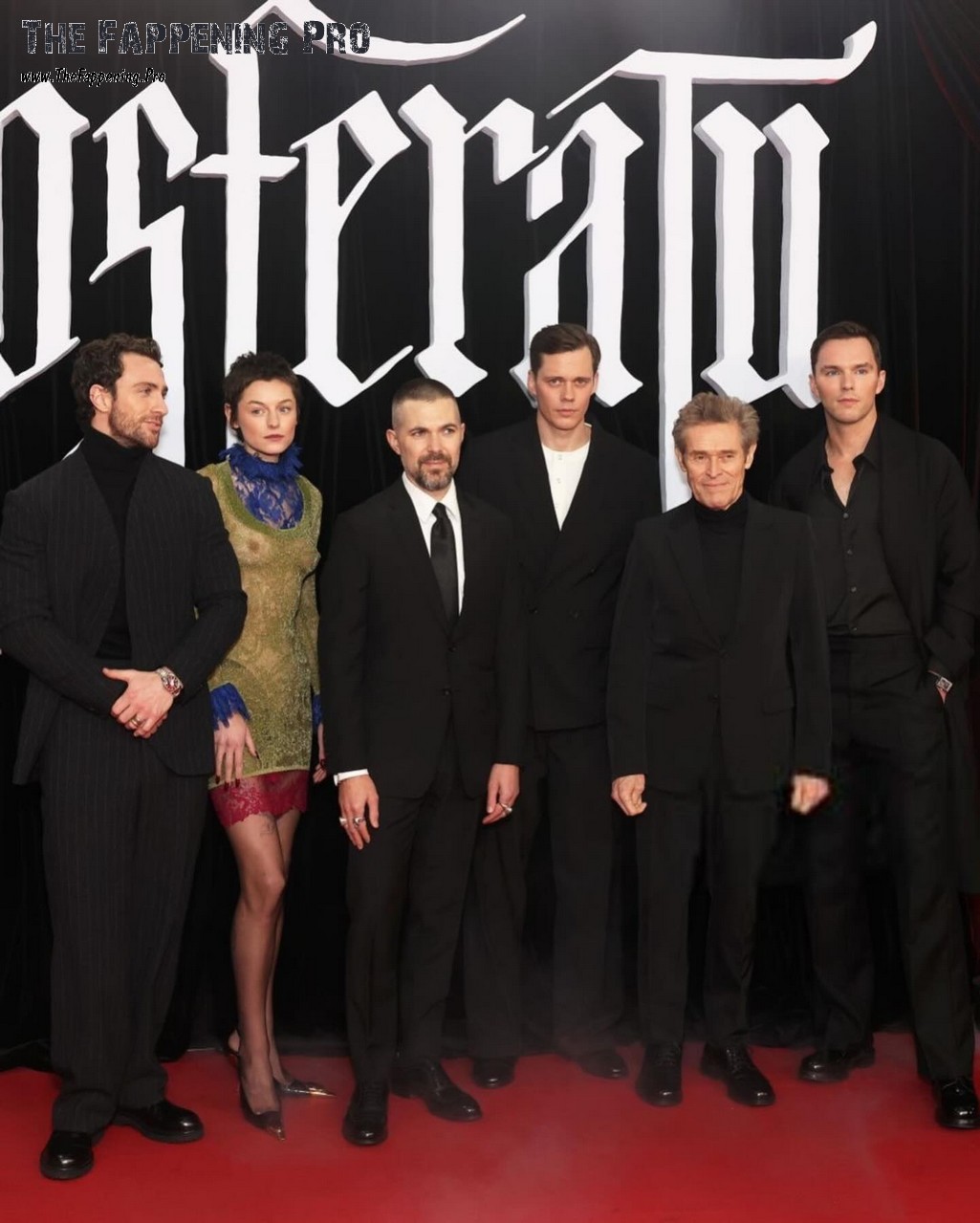 Emma Corrin at the premiere of the movie Nosferatu The Undead in Berlin