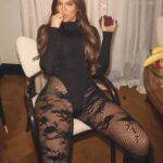 Khloe Kardashian Sexy At Christmas Eve 2024