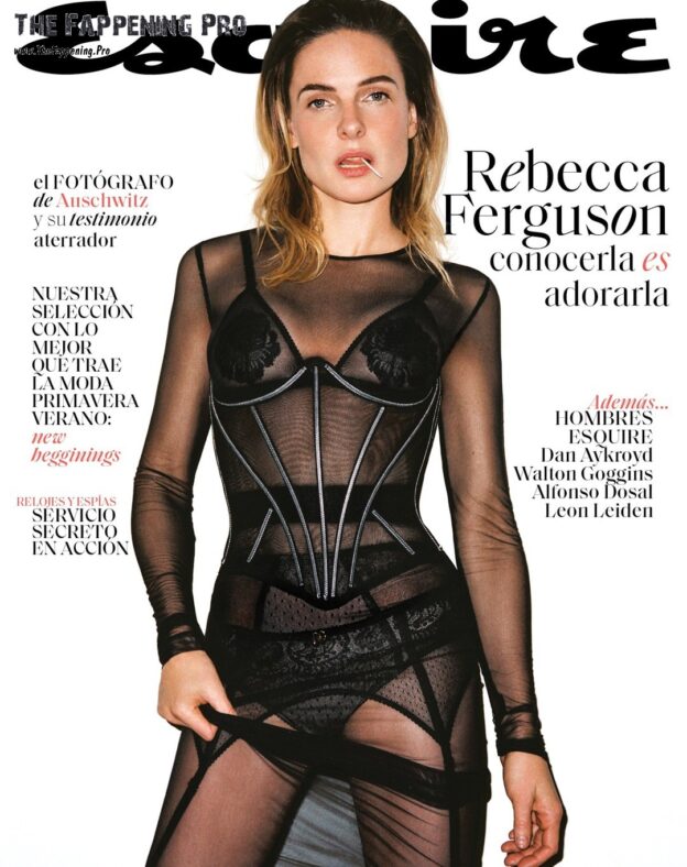 Rebecca Ferguson Sexy In Esquire 2024