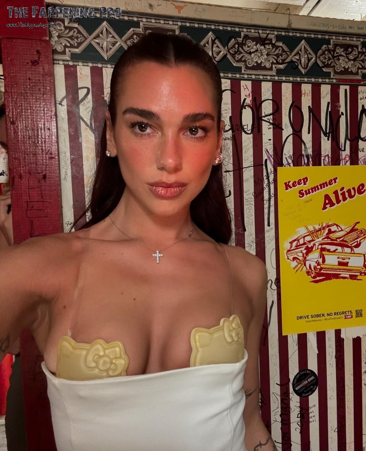 Dua Lipa In Hello Kitty Bikini
