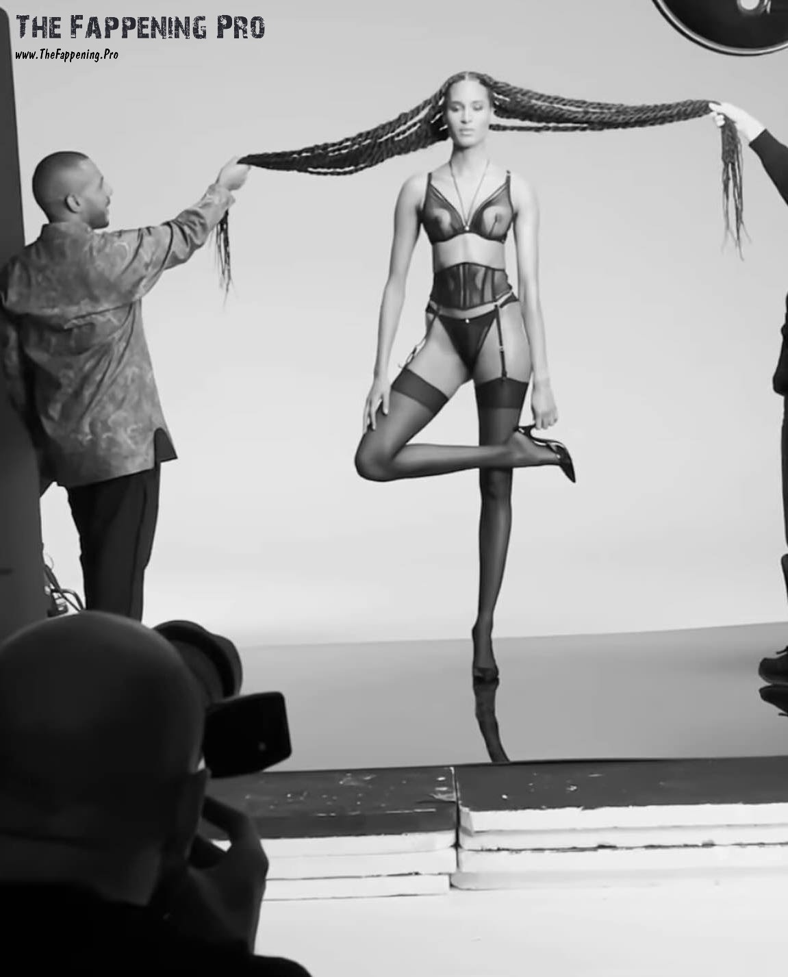 Cindy Bruna See Through Nudity