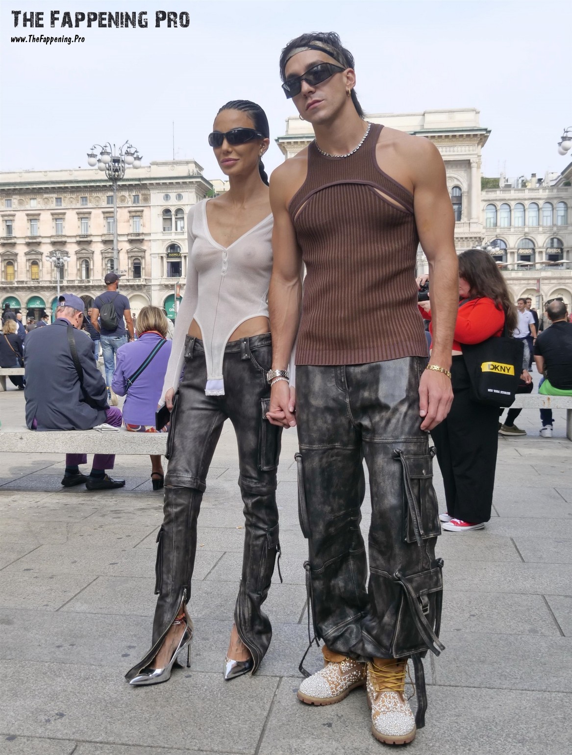 Chiara Biasi Sexy With Tony Effe 