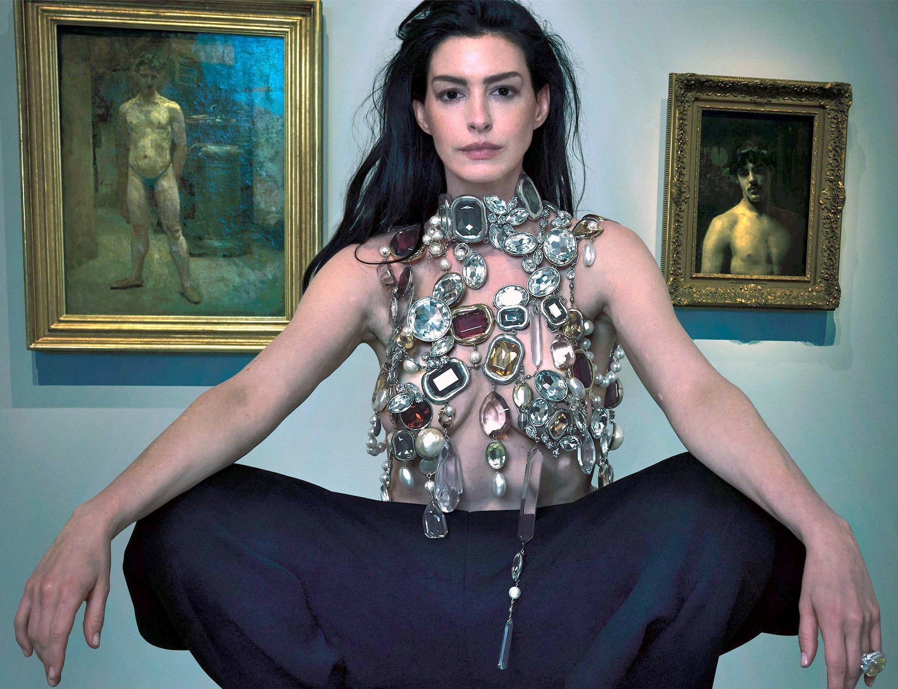 Anne Hathaway Topless In Vogue