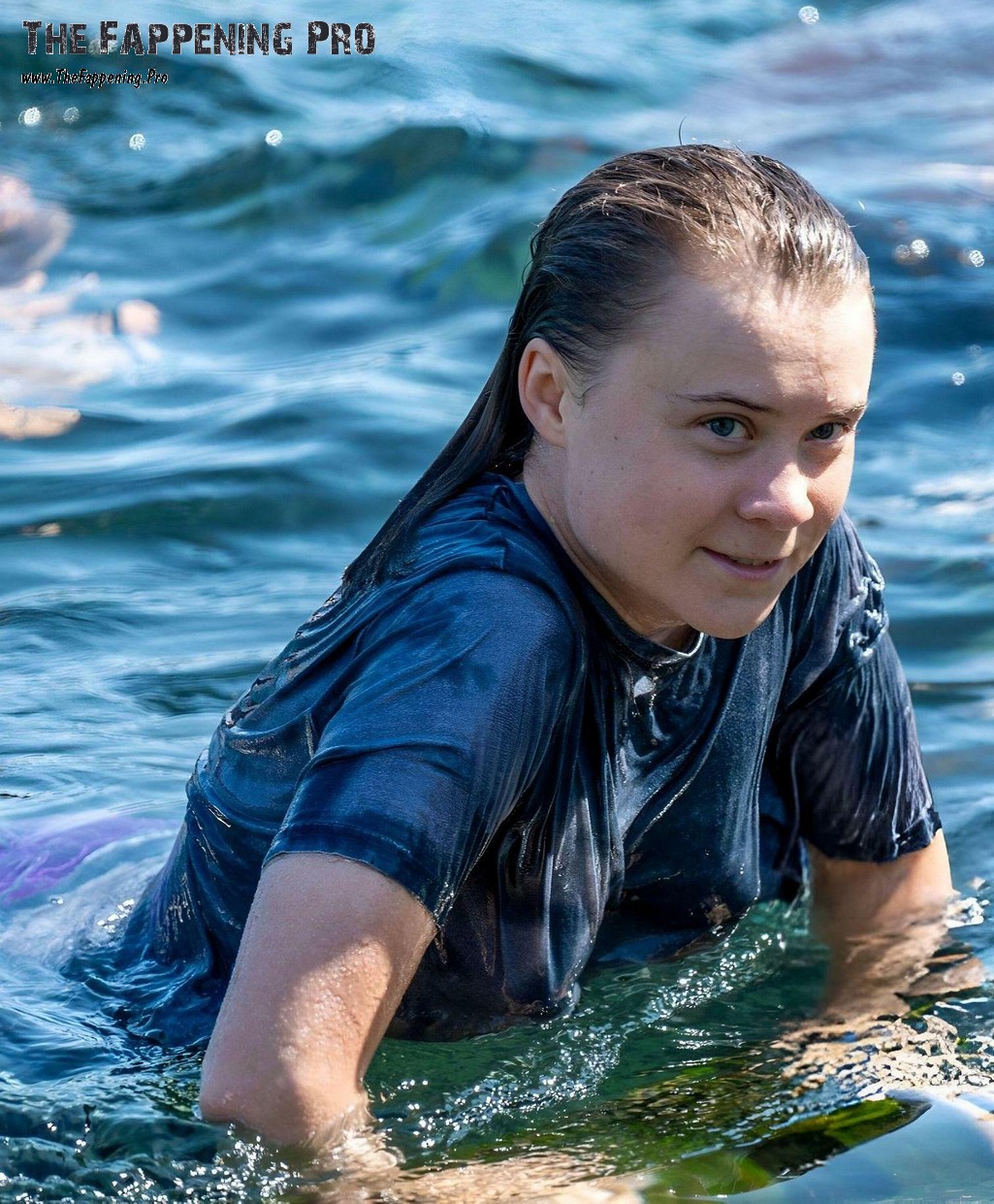 Greta Thunberg Wet And Sexy