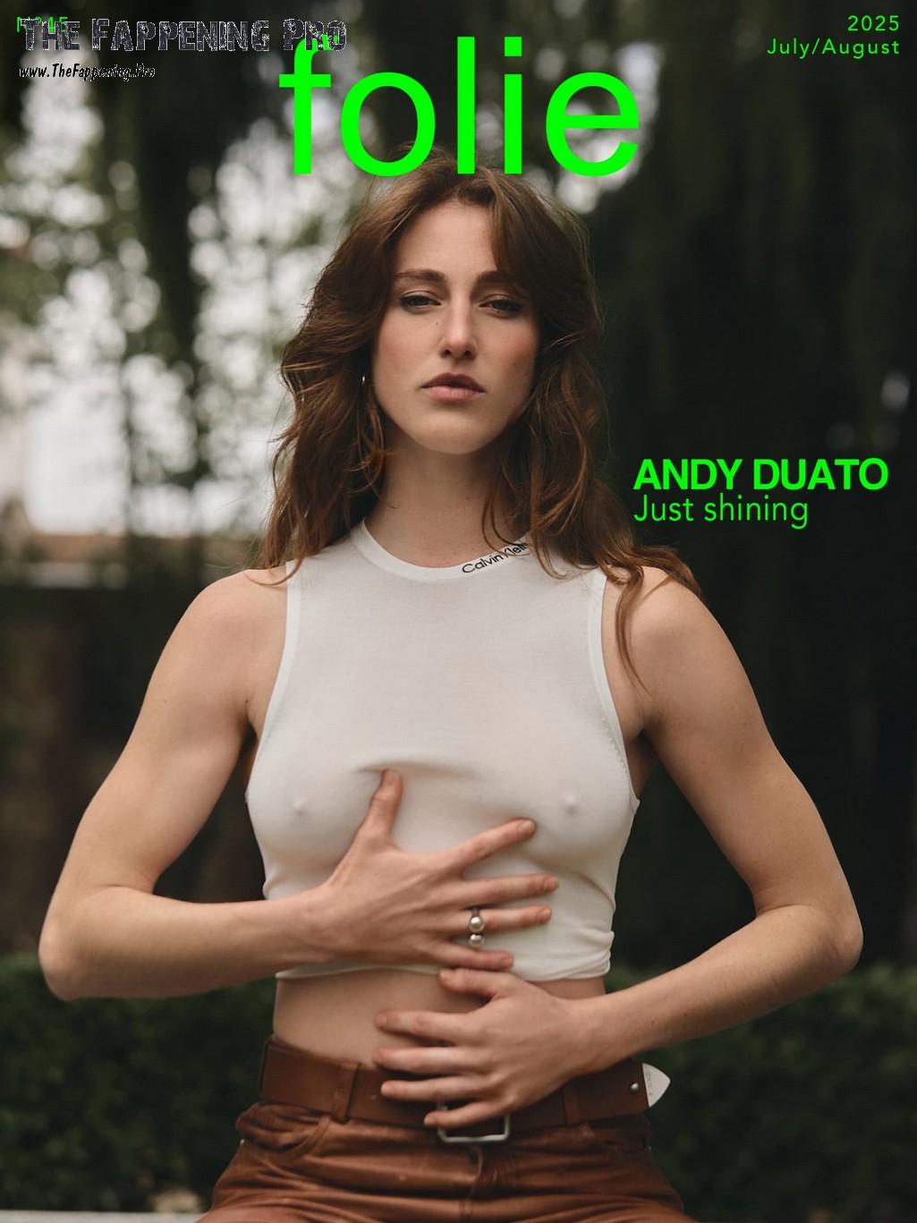 Andy Duato Sexy For Folie Magazine 2025