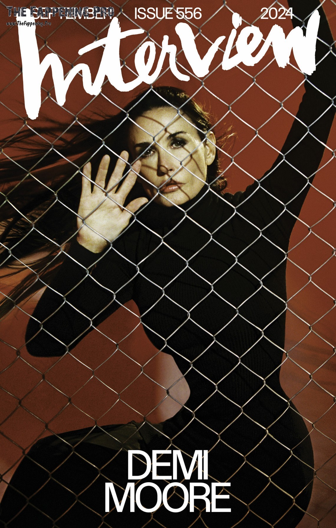 Demi Moore In Interview Magazine 2024