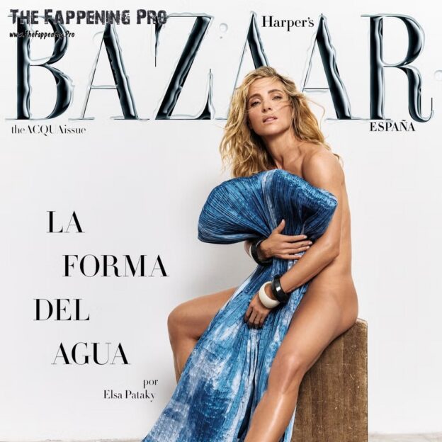 Elsa Pataky Naked Covered In Harper's Bazaar Spain 2025