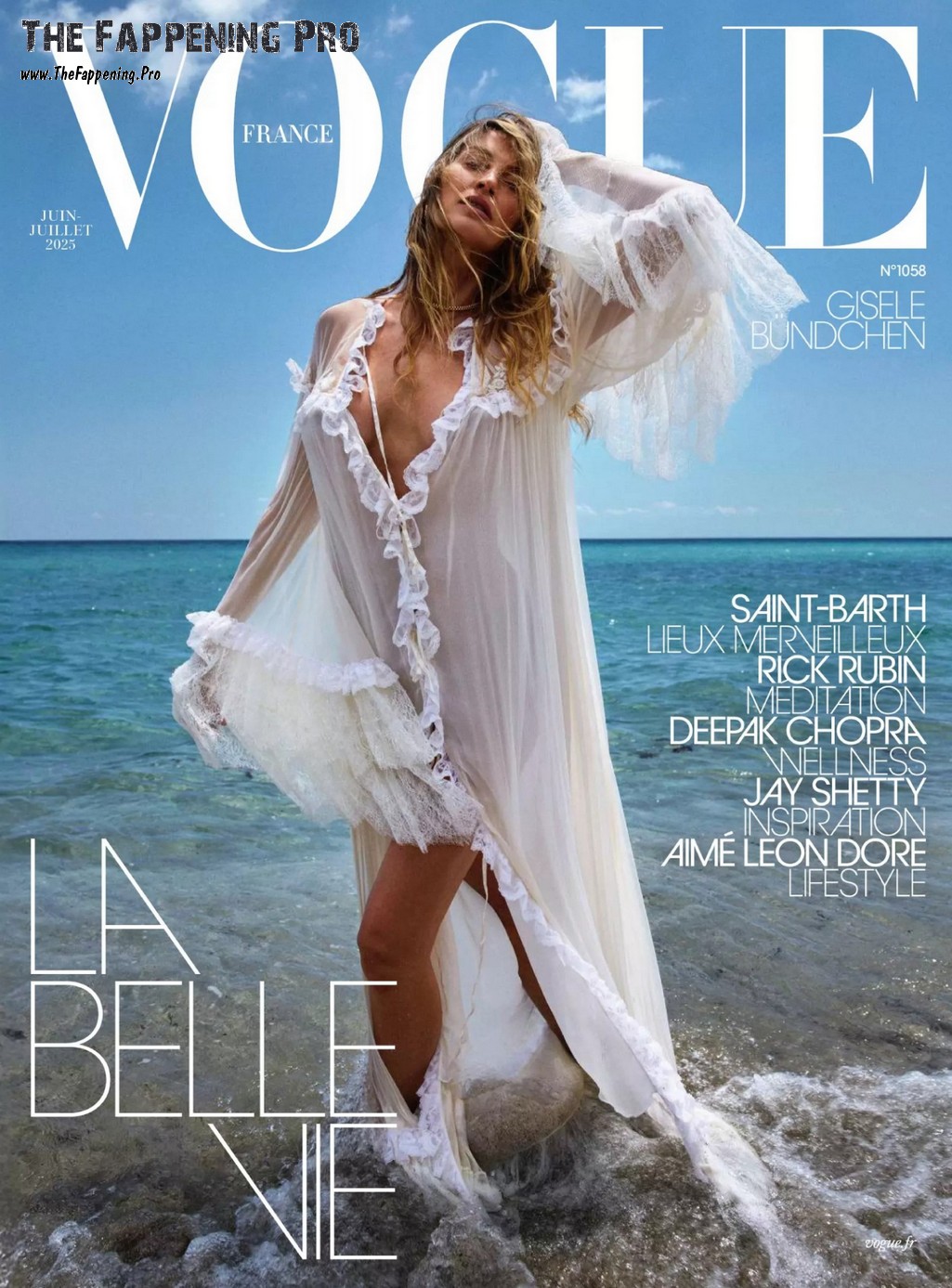 Gisele Bundchen In Vogue France 2025