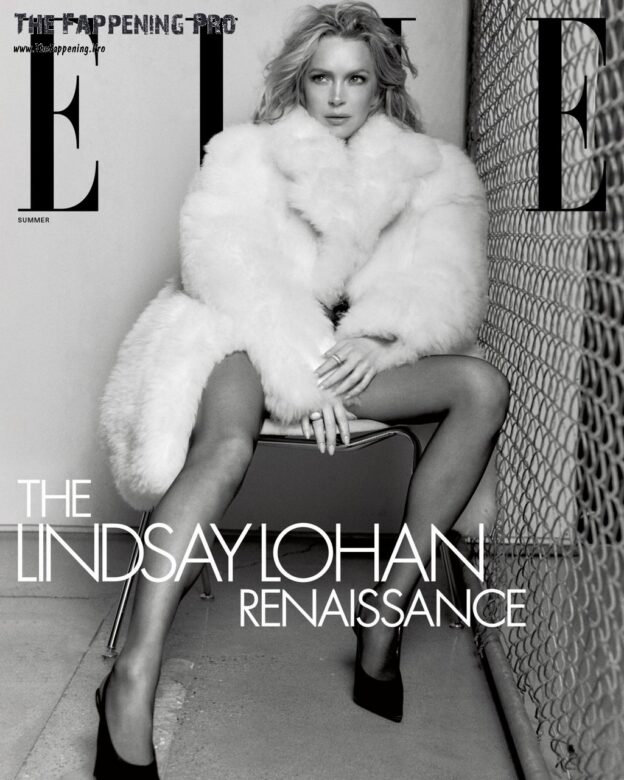 Lindsay Lohan For Elle 2025